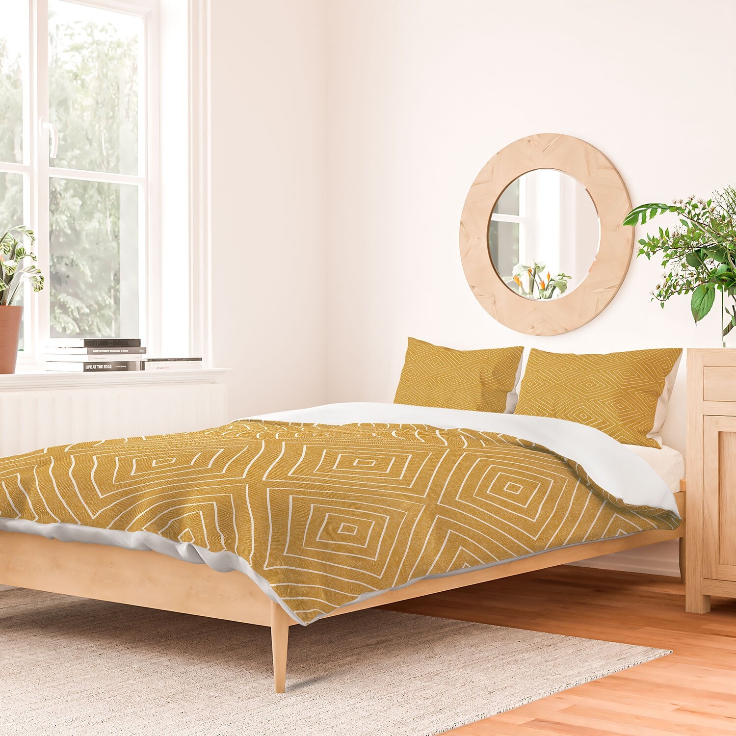 

Одеяло Little Arrow Design из полиэстера с бриллиантами и золотистым узором Deny Designs, цвет Polyester