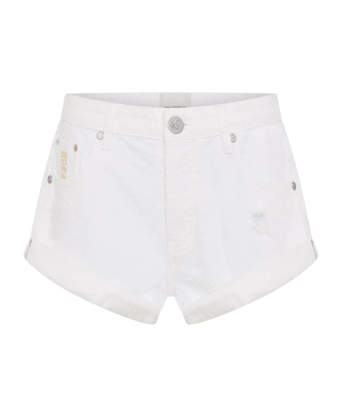 

Джинсовые шорты Bandits с низкой посадкой One Teaspoon, белый
