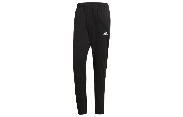 

Трикотажные спортивные штаны мужские черные Adidas, черный
