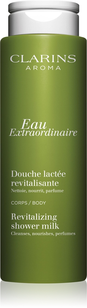 

Восстанавливающее молочко для душа Eau Extraordinaire для контроля сухости кожи Clarins, 200 мл