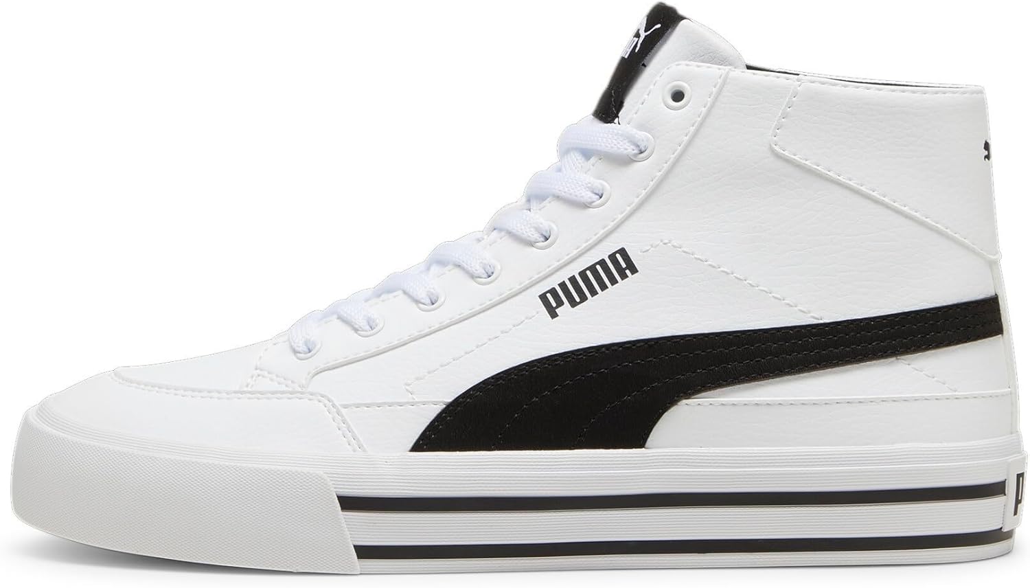 

Мужские кроссовки Puma Court Classic Vulc Mid, белый/черный