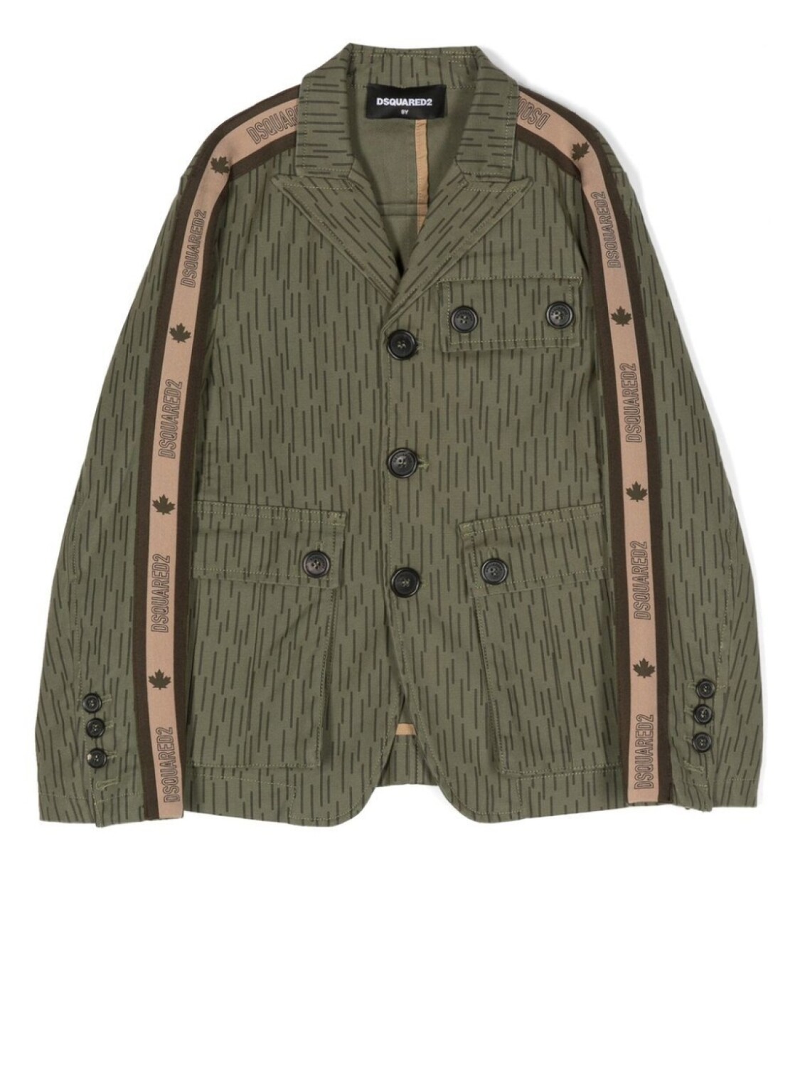 

Dsquared2 куртка с логотипом, зеленый