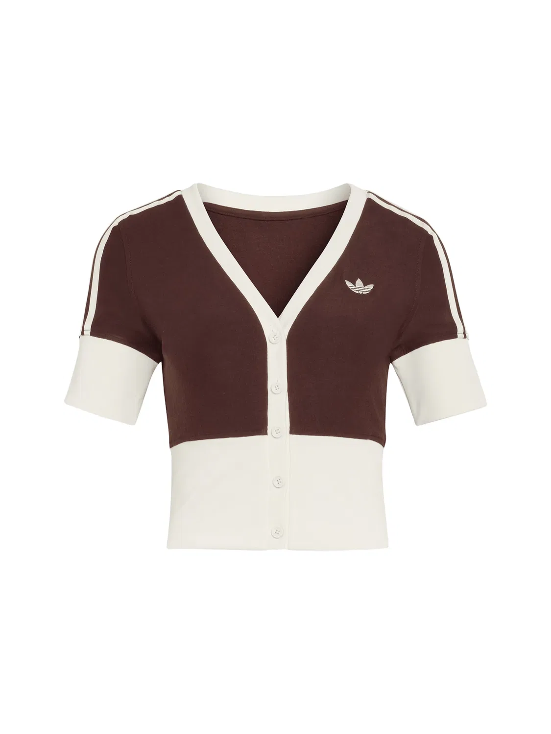 Вязаный кардиган Adidas Originals, коричневый