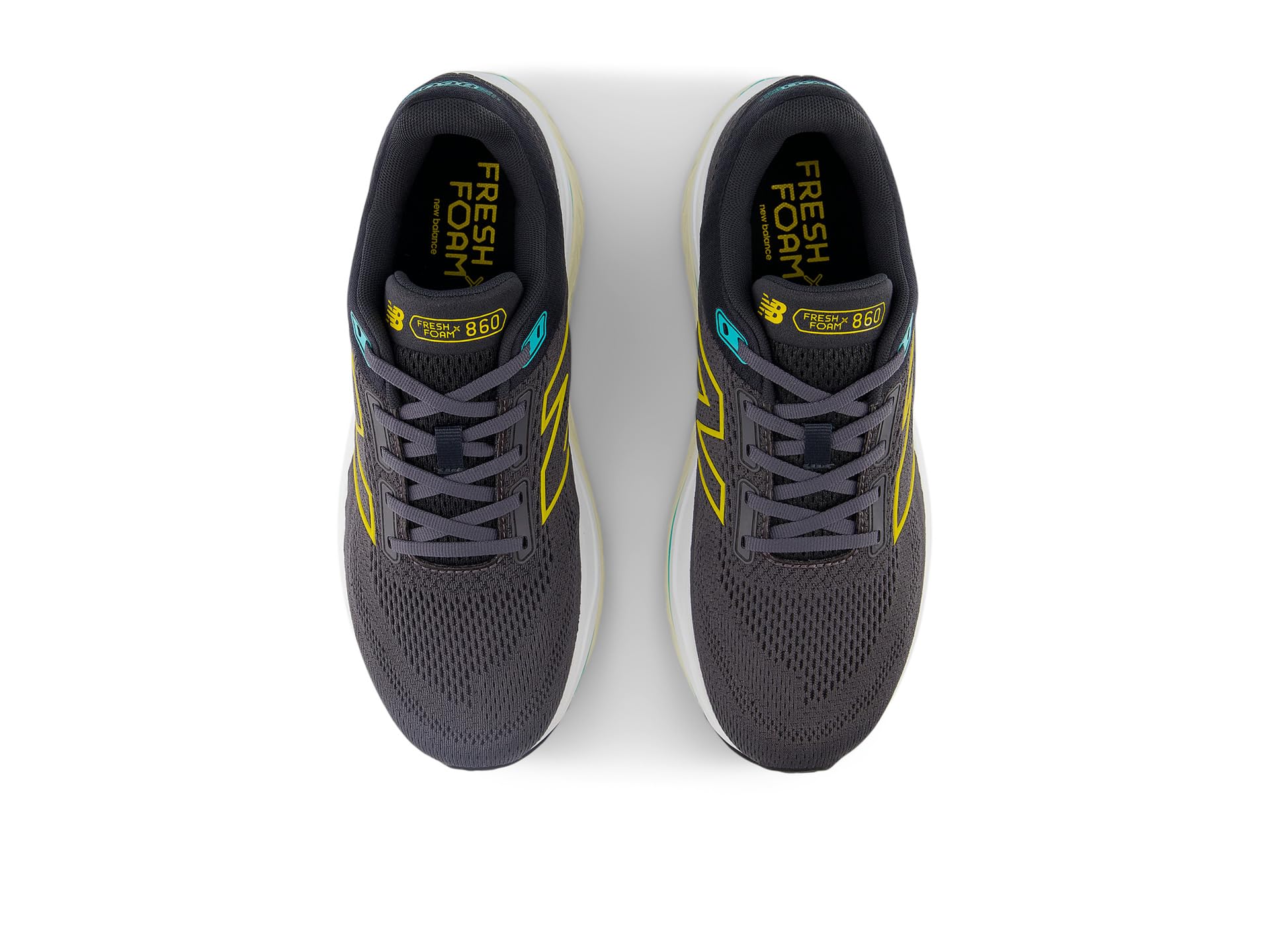 Кроссовки New Balance Fresh Foam X 860v14, цвет Magnet/Ginger Lemon — фото 2