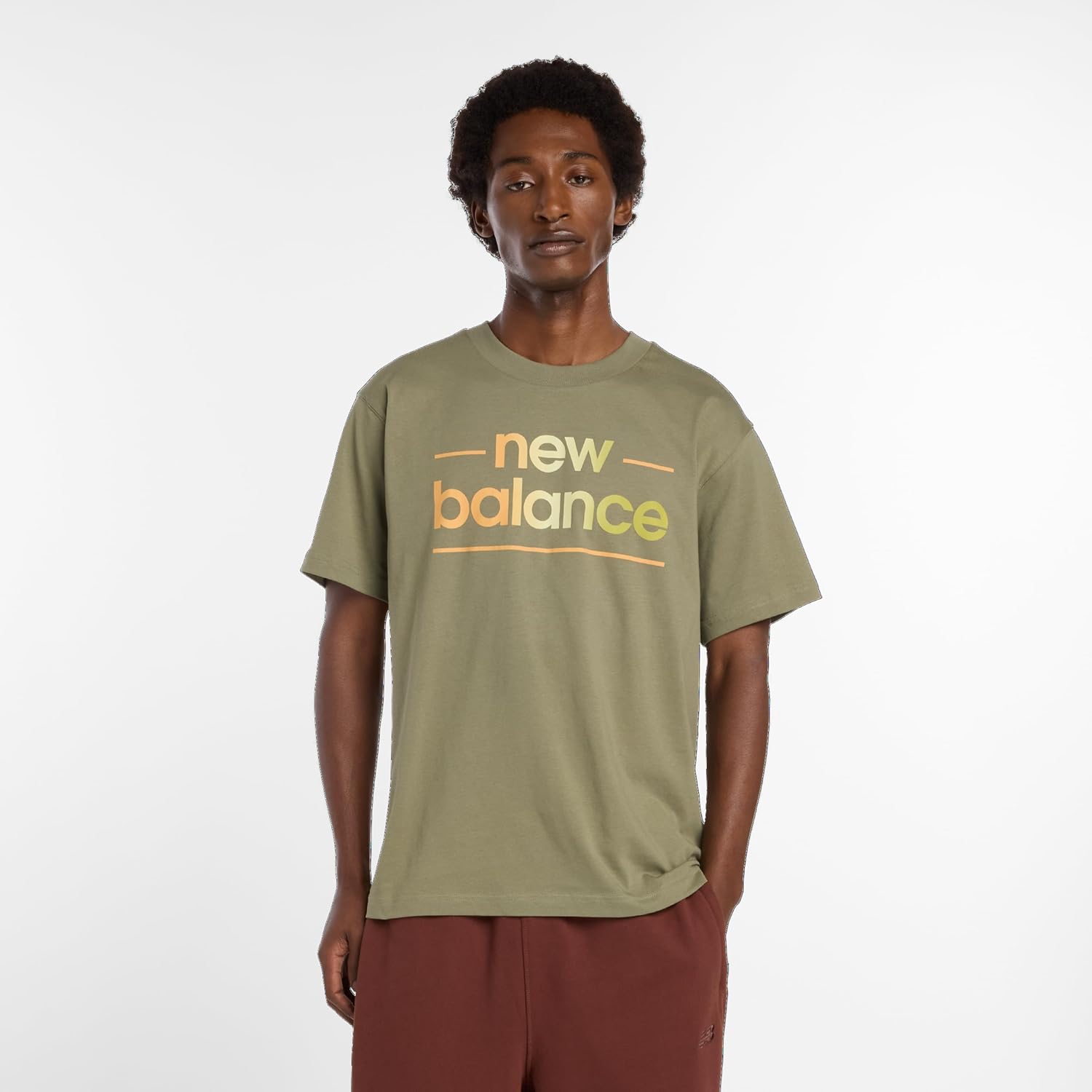 

Мужская футболка New Balance Bright Speed, Dark Olivine