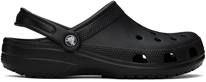

Черные классические сабо Crocs