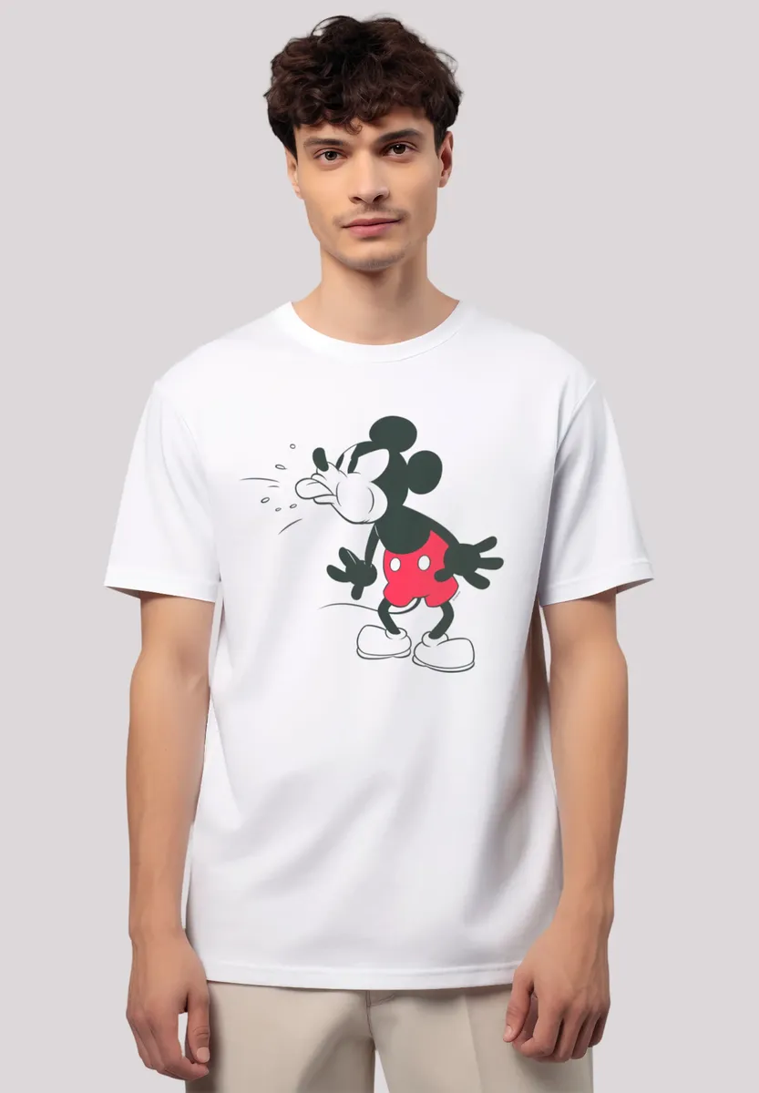 

Футболка F4NT4STIC "Disney Mickey Mouse Vintage Retro Cartoon", премиум-качество, белый