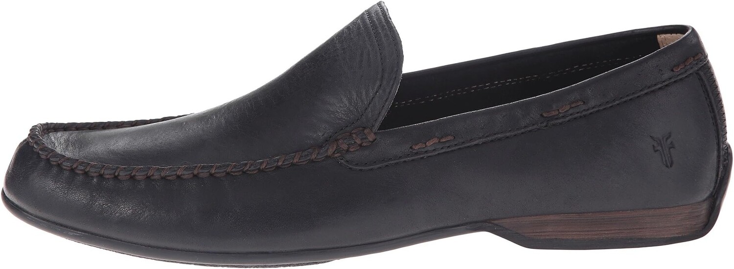 Лоферы Lewis Venetian Frye, цвет Black Oiled Vintage — фото 4