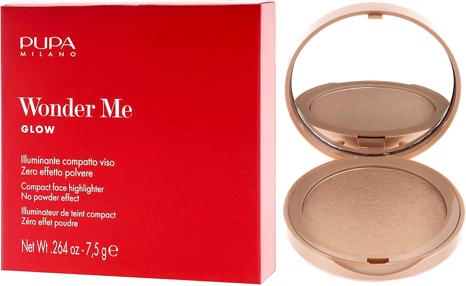 Хайлайтер Pupa Milano Wonder Me Glow 102 Solid Gold 0.5 г — фото 4