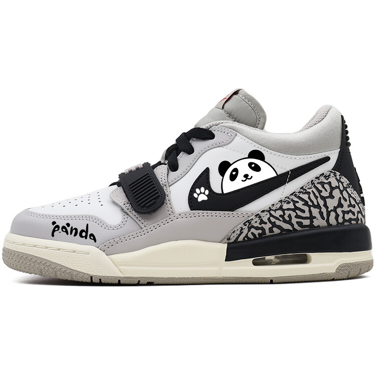 

Баскетбольные кроссовки Legacy 312 Vintage женские, среднего размера, черный/серый Jordan
