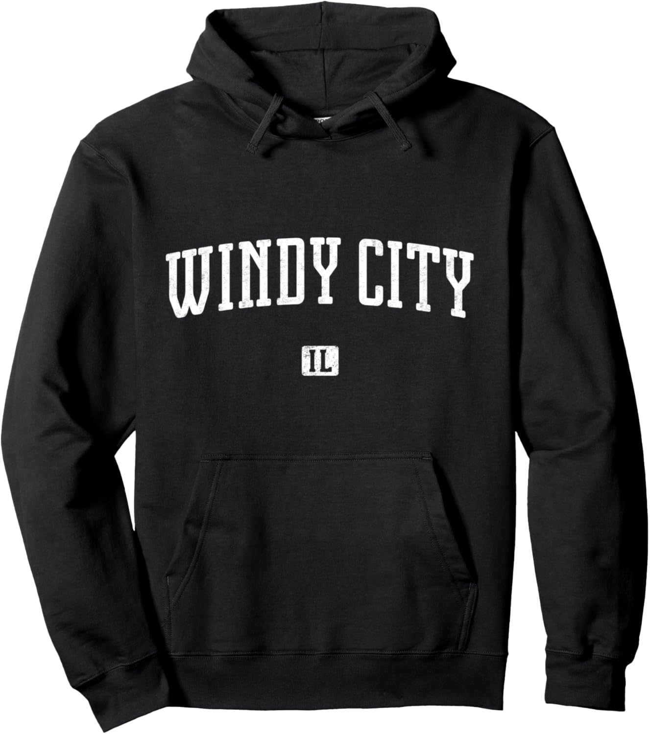 

Винтажная толстовка Windy City Illinois, черная Windy City Apparel Co
