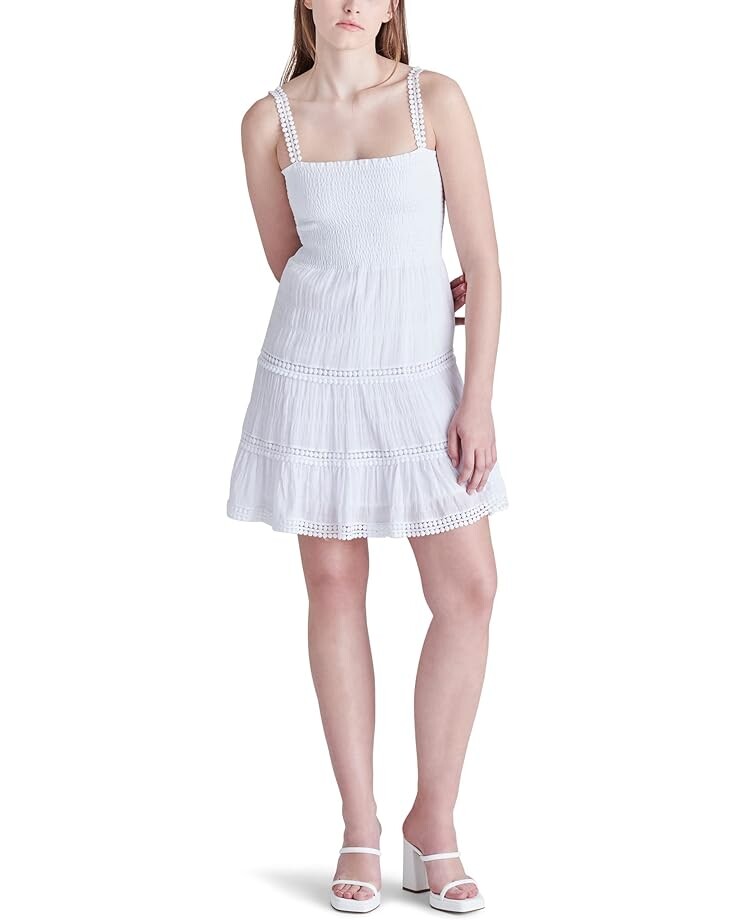 

Платье Steve Madden Happy Tiers, цвет Optic White