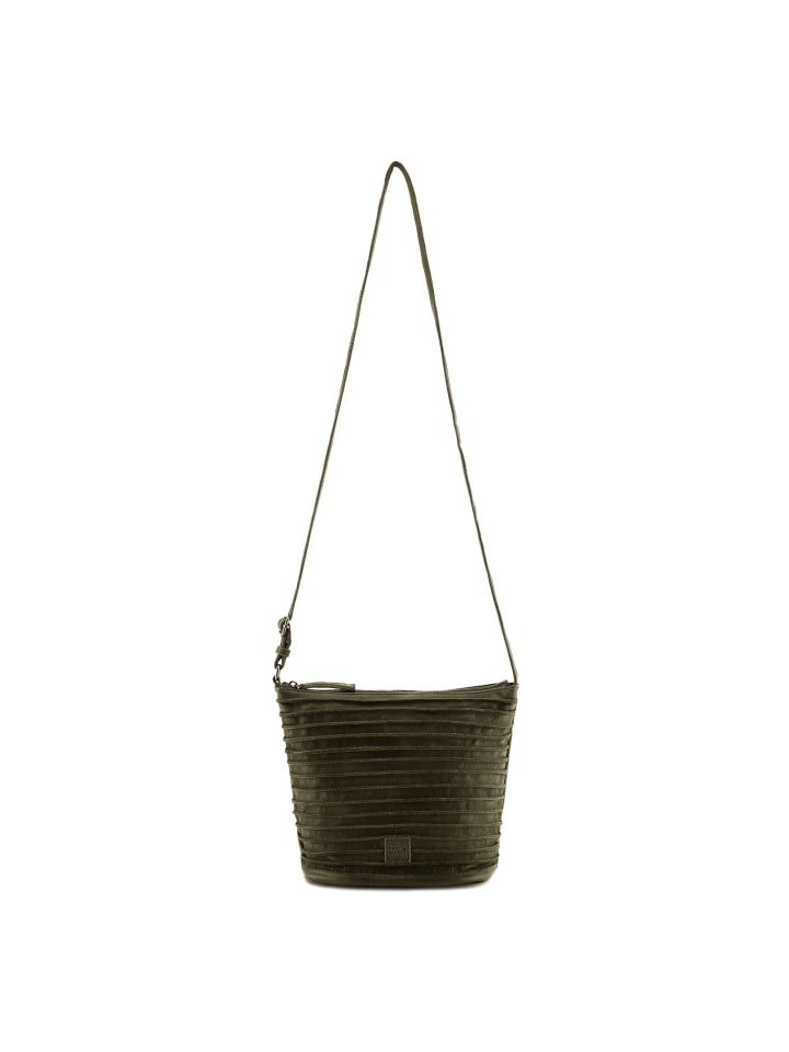 

Сумка через плечо Riffelinchen из кожи, 23 см, цвета хаки FREDs BRUDER