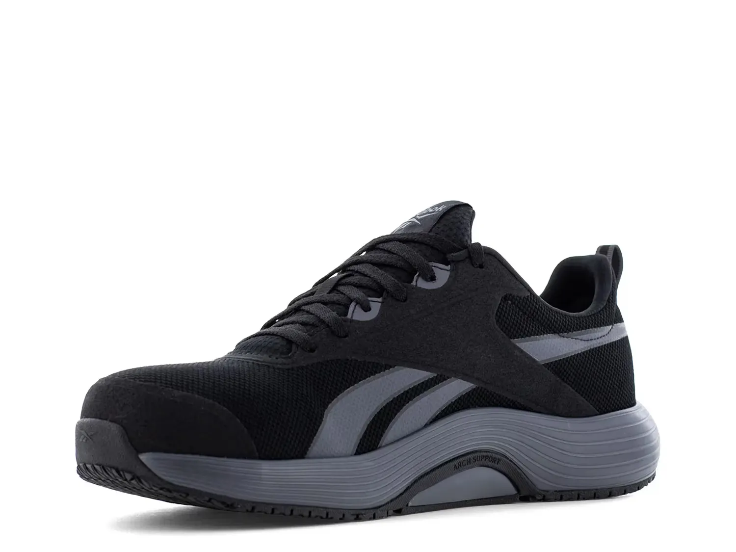 Lite Plus 4 Рабочие кроссовки с композитным носком - мужские Reebok Work, Black — фото 4