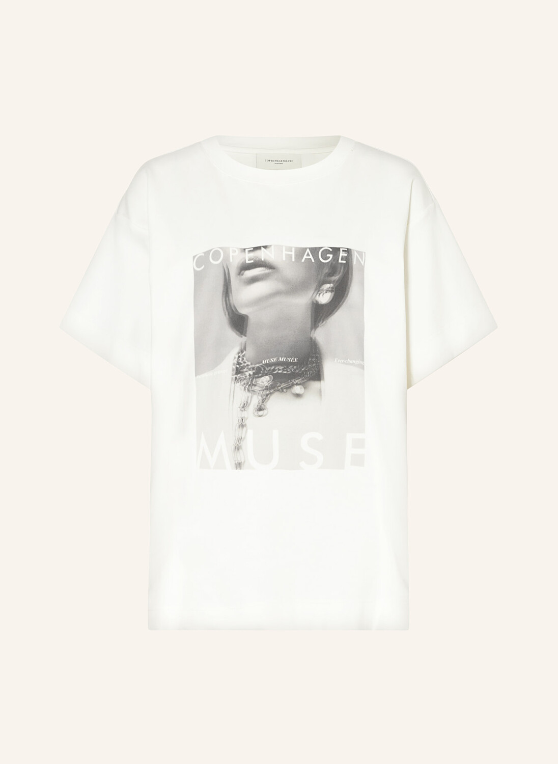 

Футболка Copenhagen Muse, экрю