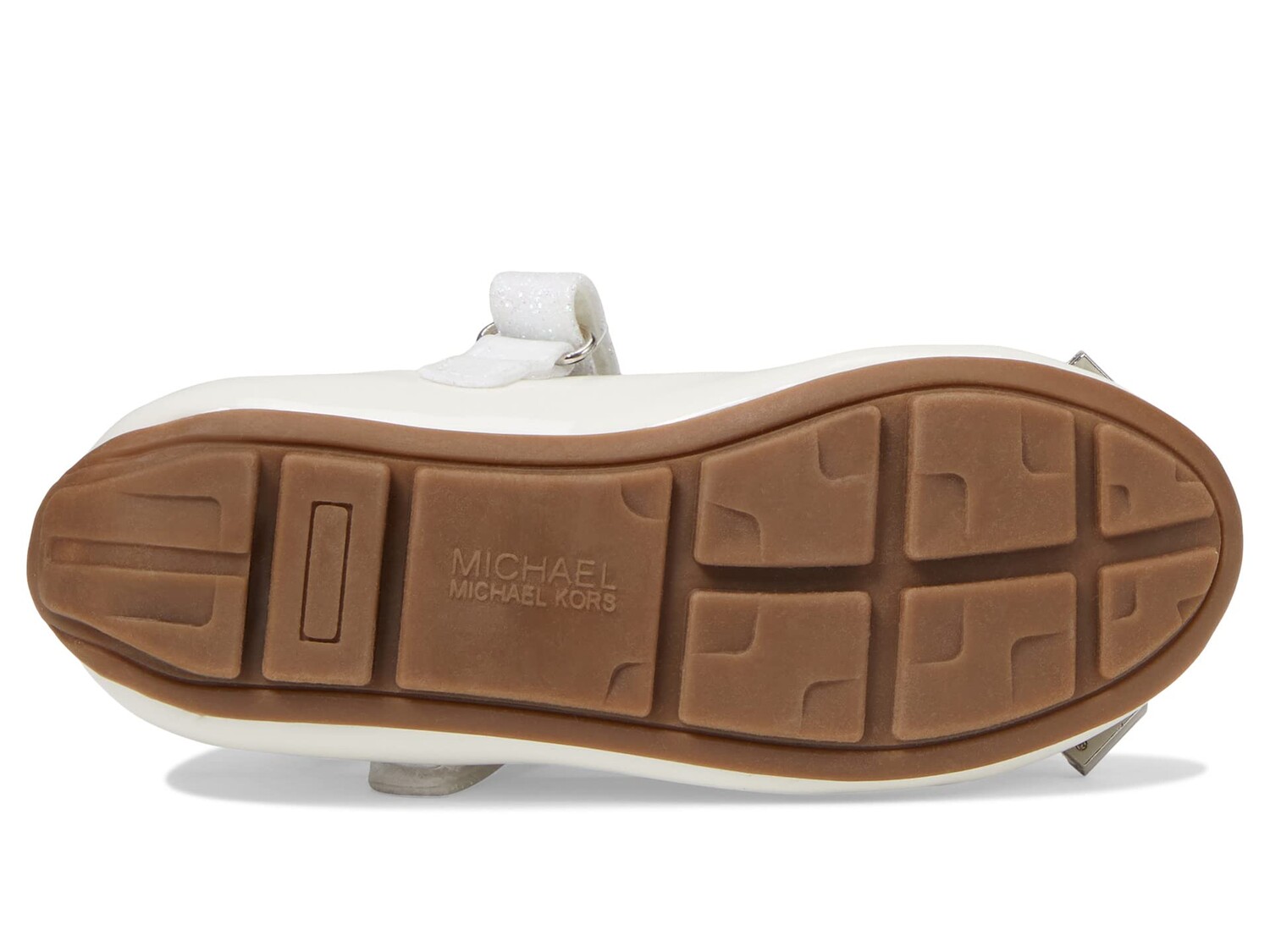 

Обувь на низком каблуке MICHAEL Michael Kors Kids Rover Bow Glitter (Little Kid/Big Kid)