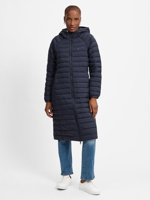 

Пуховое пальто Tommy Hilfiger, синий