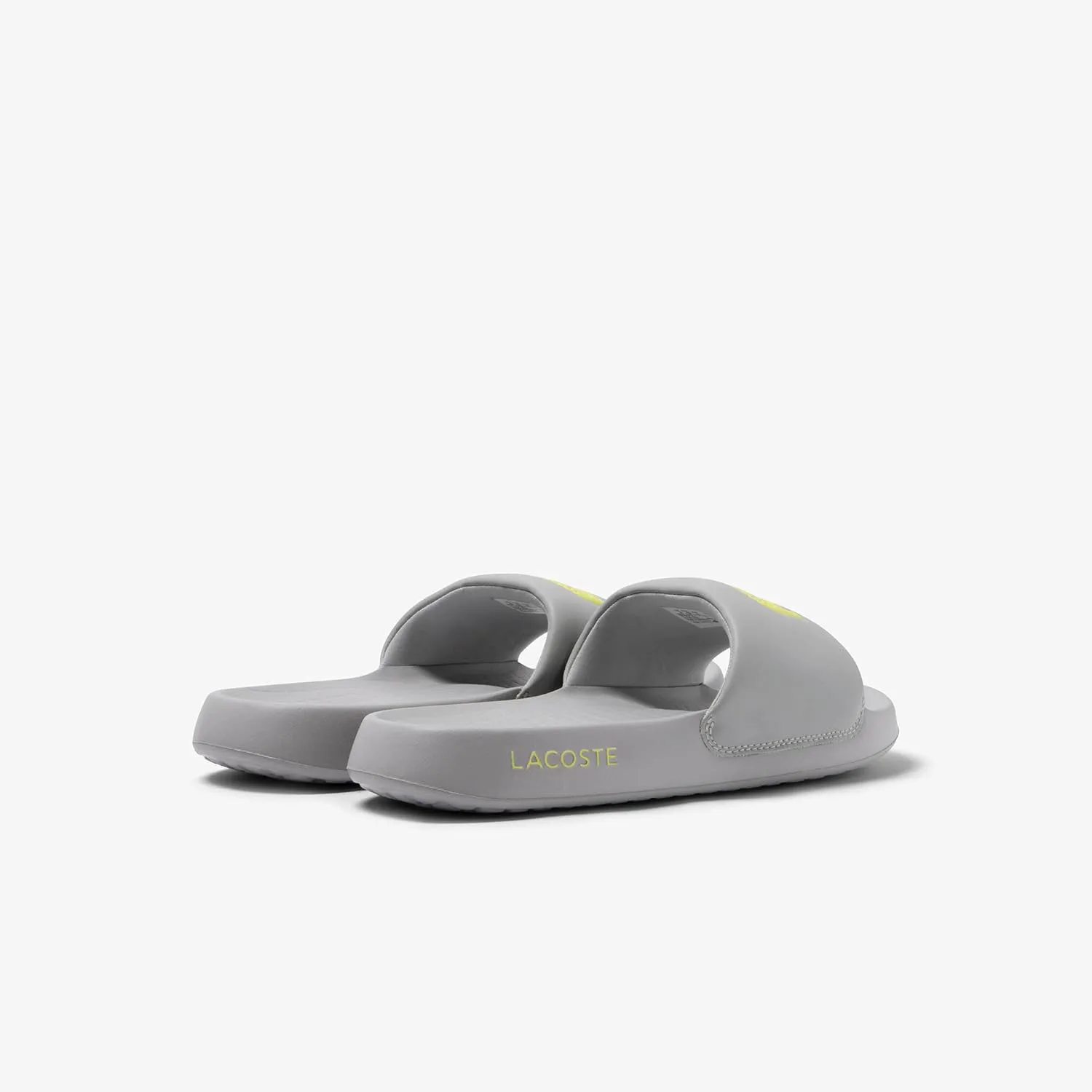 Мужские сандалии Lacoste Serve Slide 1.0, светло-серый/светло-зеленый — фото 4