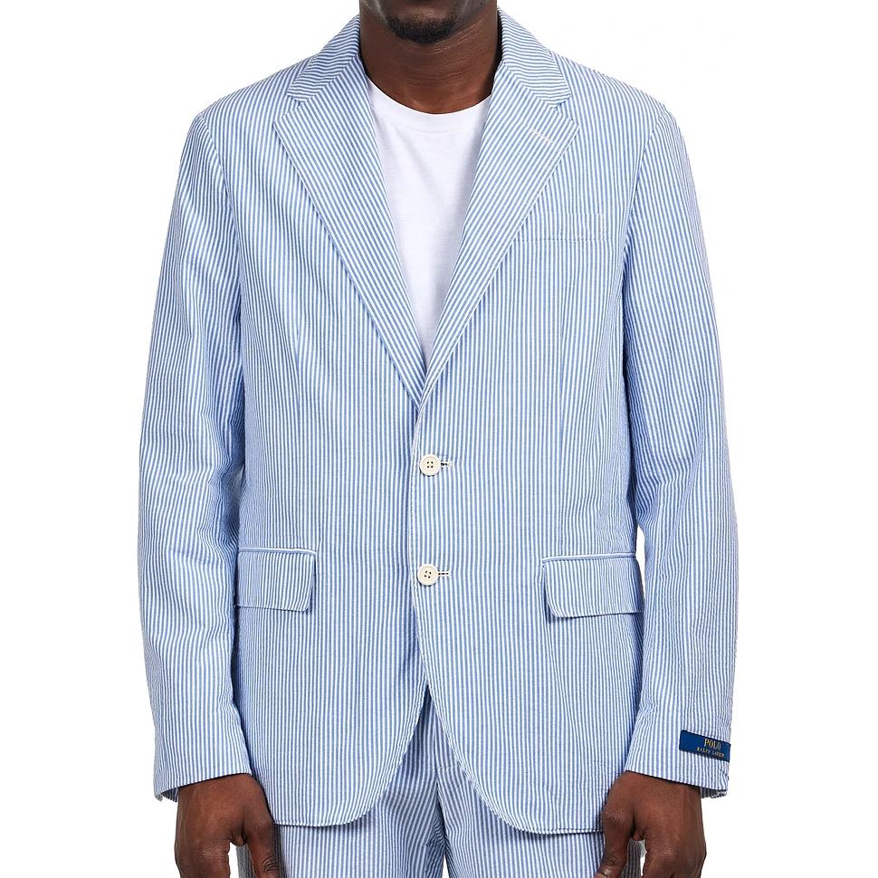 

Polo Ralph Lauren Мужской деловой пиджак светло-голубого цвета