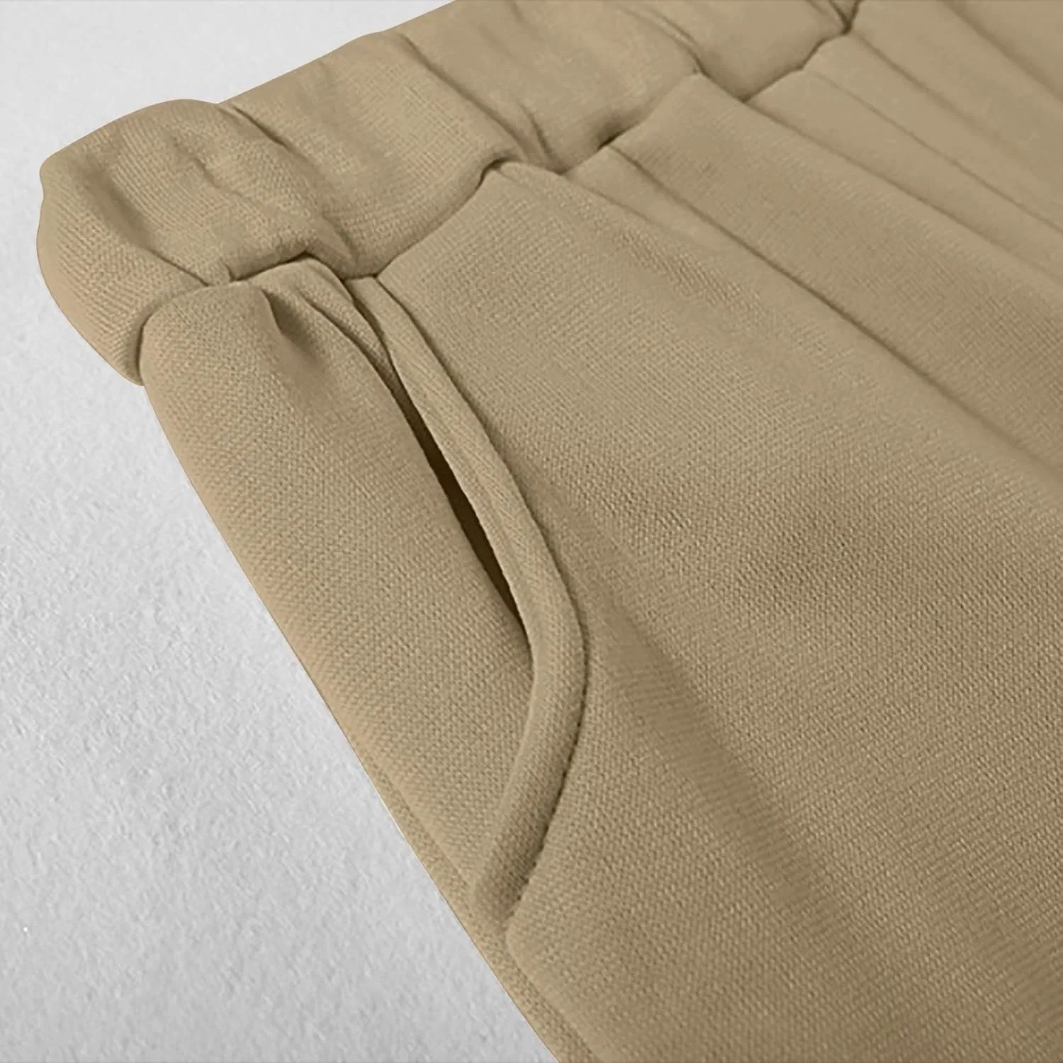 Женский спортивный костюм из флиса, Beige — фото 3