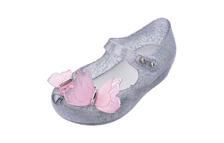 Детские повседневные туфли для детей 3-7 лет Melissa, Crystal Sparkling Color — фото 4