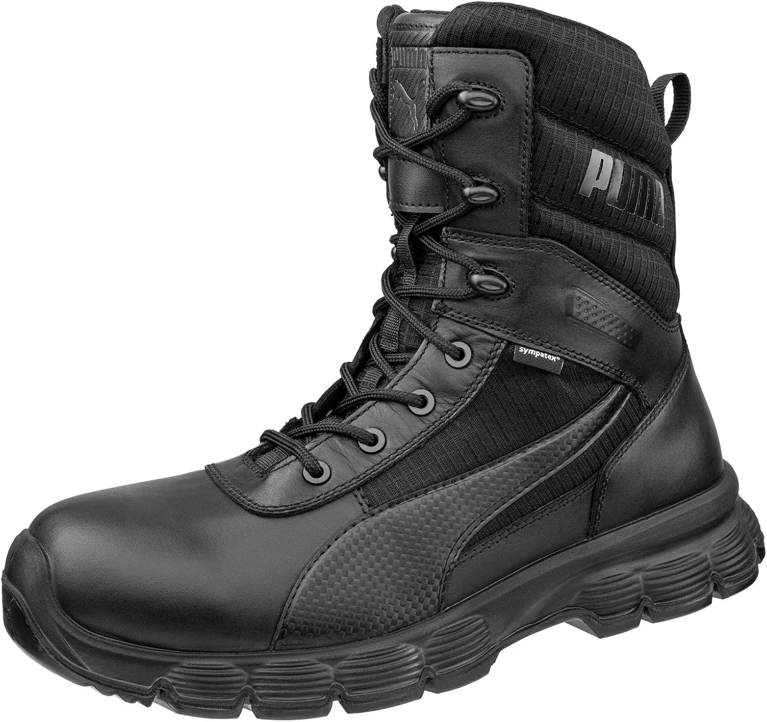 Тактические ботинки PUMA Safety Command RB LR8 для мужчин - высококачественные ботинки с низкой подошвой. Тактические ботинки для использования в боевых условиях и на открытом воздухе, черный