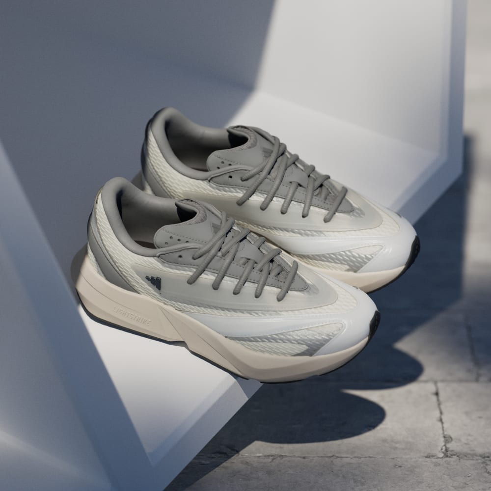 Кроссовки Adidas Lightblaze Shoes, цвет Off White/Grey One/Grey Three — фото 4