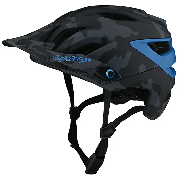 

Велосипедный шлем A3 MIPS Troy Lee Designs, Uno Camo Blue