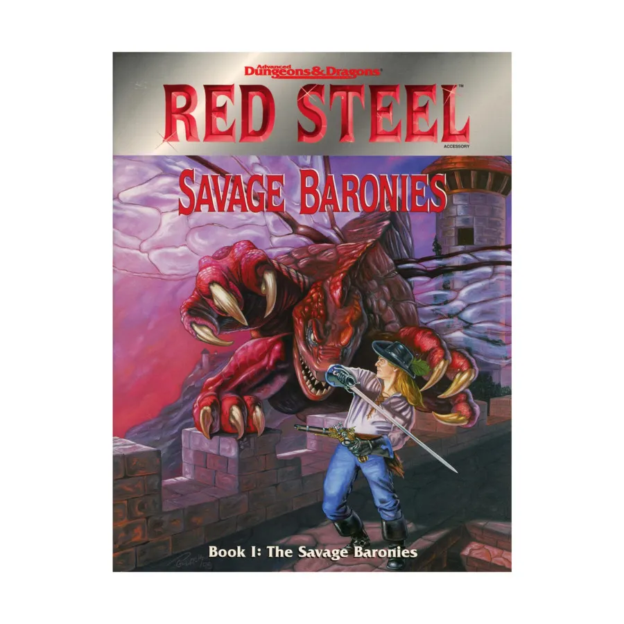 

Red Steel - Savage Baronies - Book I Only!, Advanced Dungeons & Dragons (2nd Edition) - Box Sets, мягкая обложка