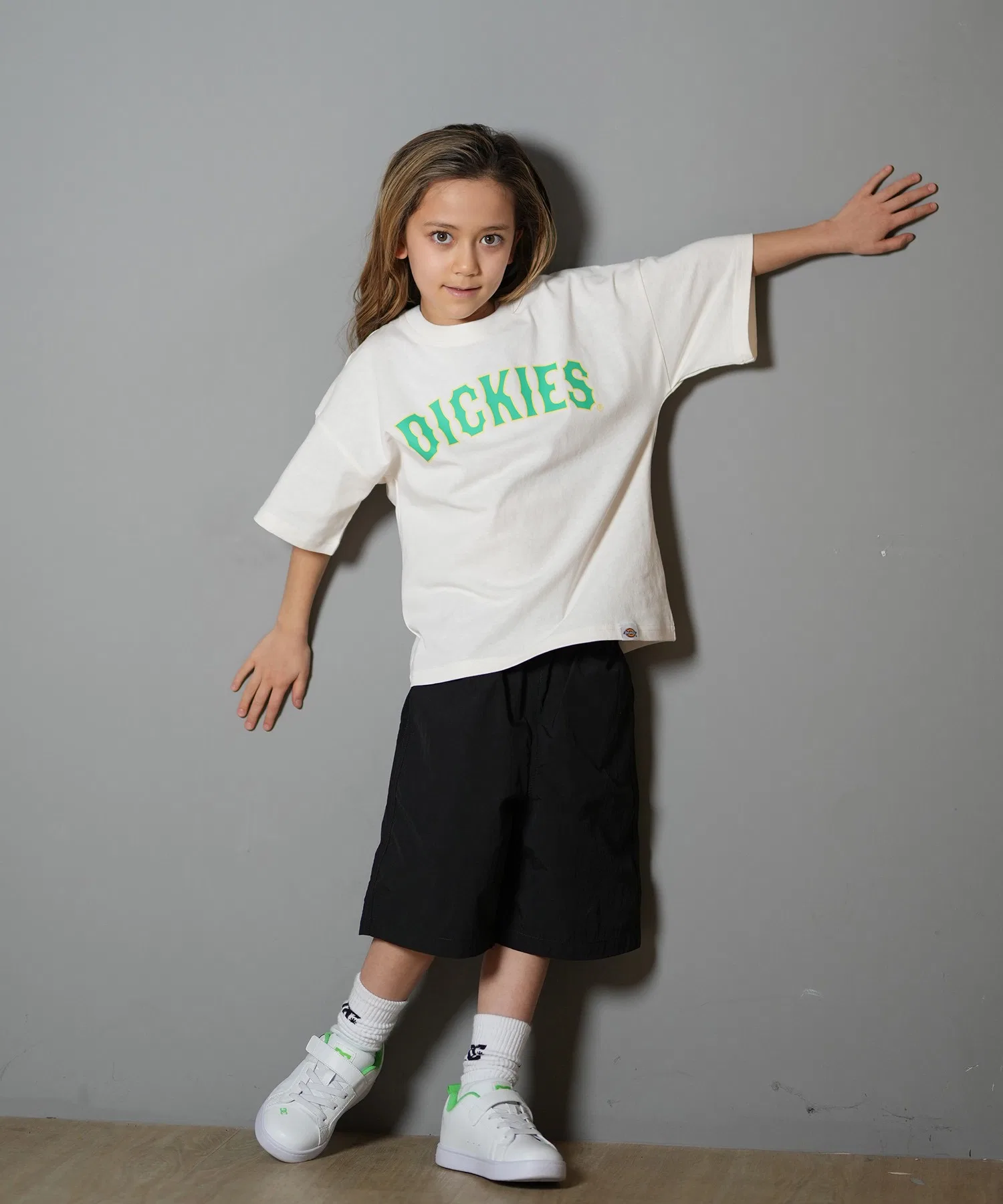 Детская футболка Dickies с принтом логотипа — фото 3
