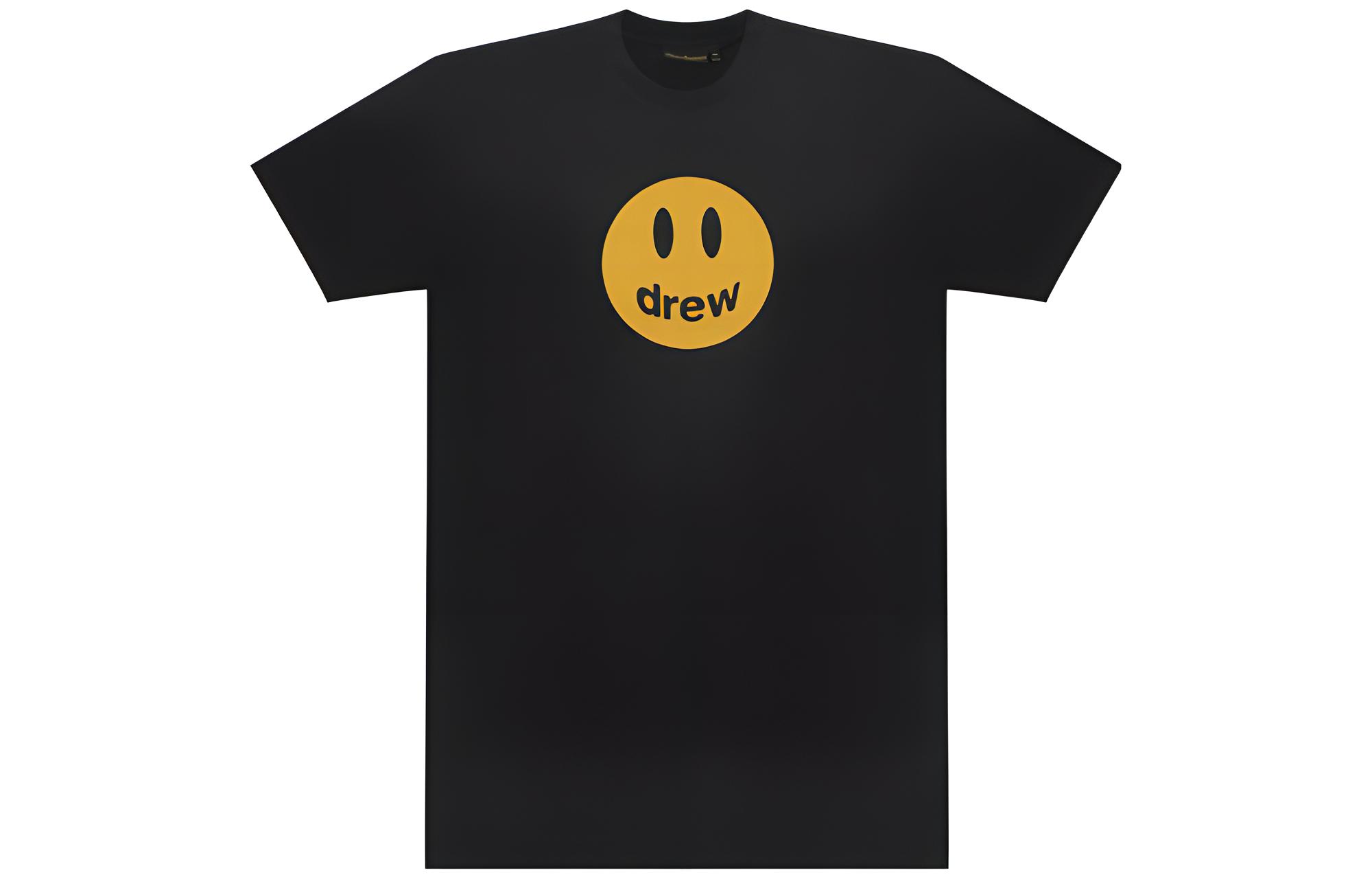 

Футболка унисекс FW22 выцветшая черная Drew House