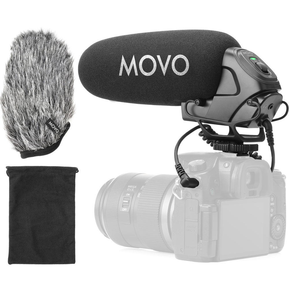 

Movo Photo VXR3030 Микрофон-пушка для крепления на камеру