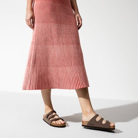 Сандалии Florida с мягкой стелькой женские Birkenstock, цвет Mocha Birkibuc — фото 4