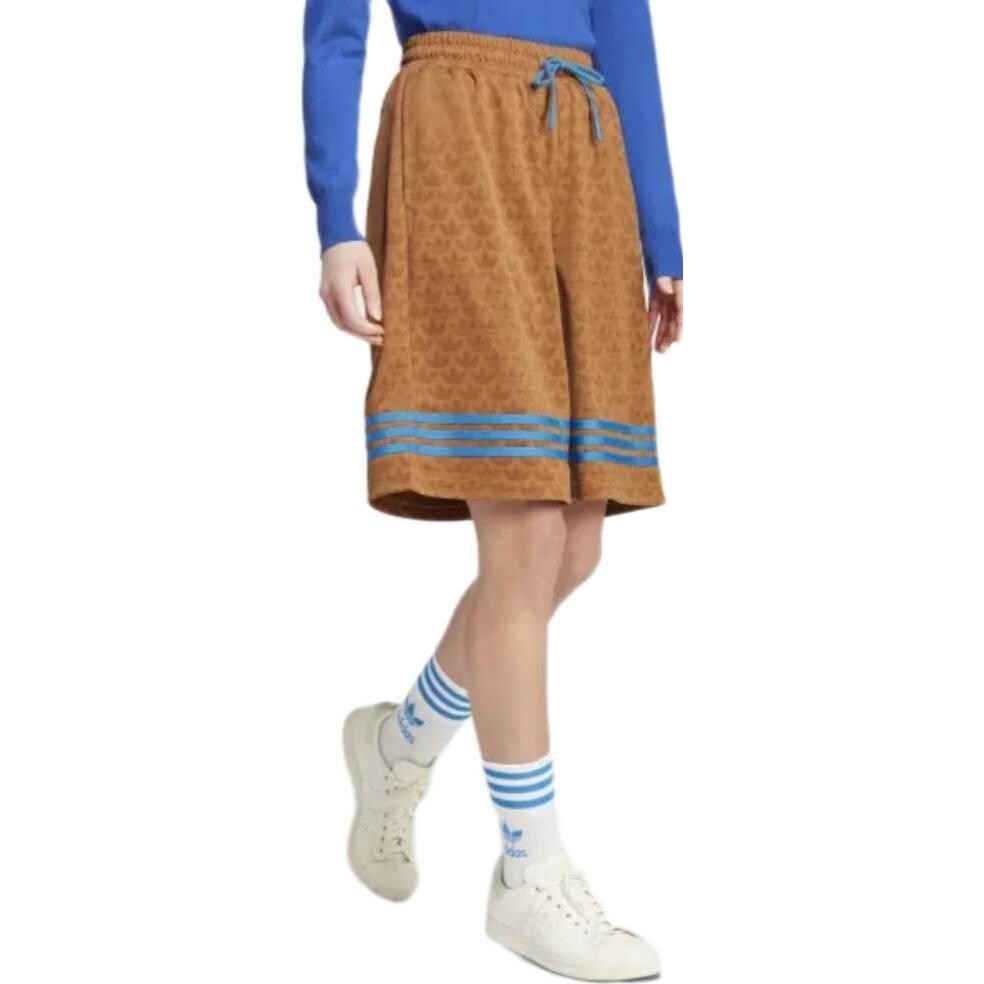 SS23 Adicolor 70s Retro Series Повседневные шорты мужские Desert Brown Adidas Originals, коричневый — фото 2