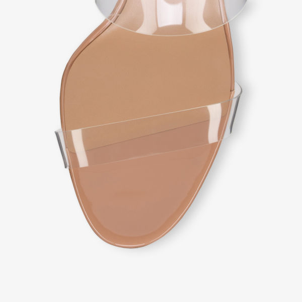 Мюли на каблуке Christian Louboutin Just Nothing кожаные, красный — фото 2
