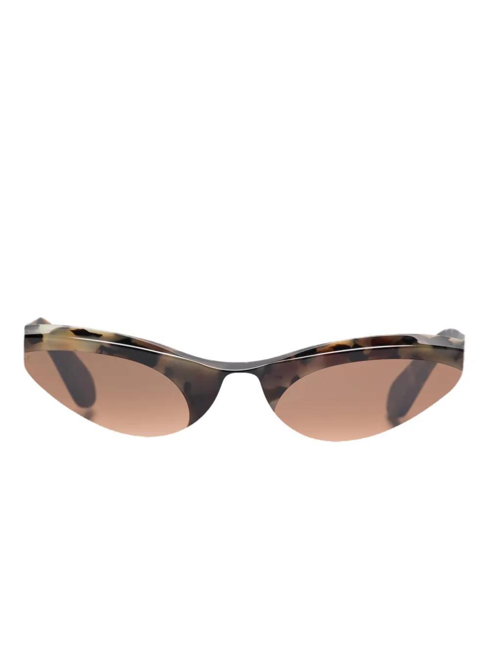 

Солнцезащитные очки в оправе 'кошачий глаз' Persol, коричневый