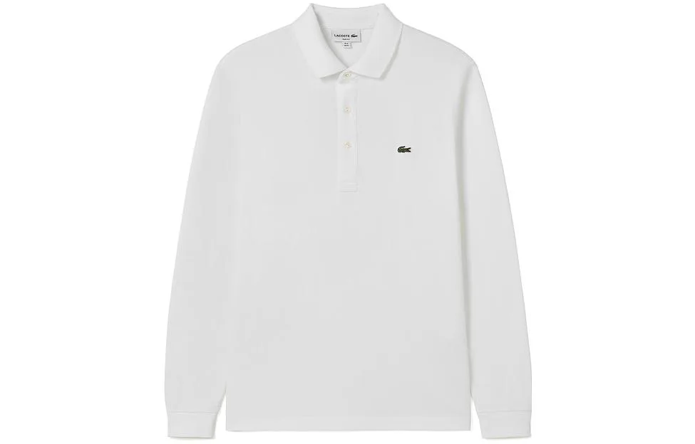 Футболка-поло мужская с воротником, умеренно прямой крой LACOSTE, 031/черный — фото 4