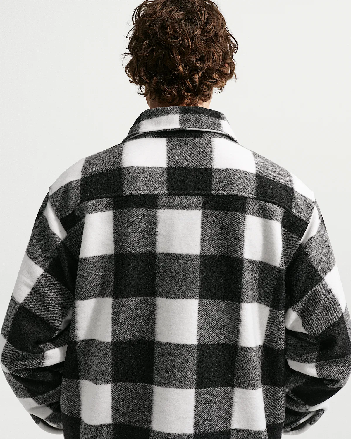 Essential Skate Shirt Jacket Nike SB, White/Black/White — фото 2
