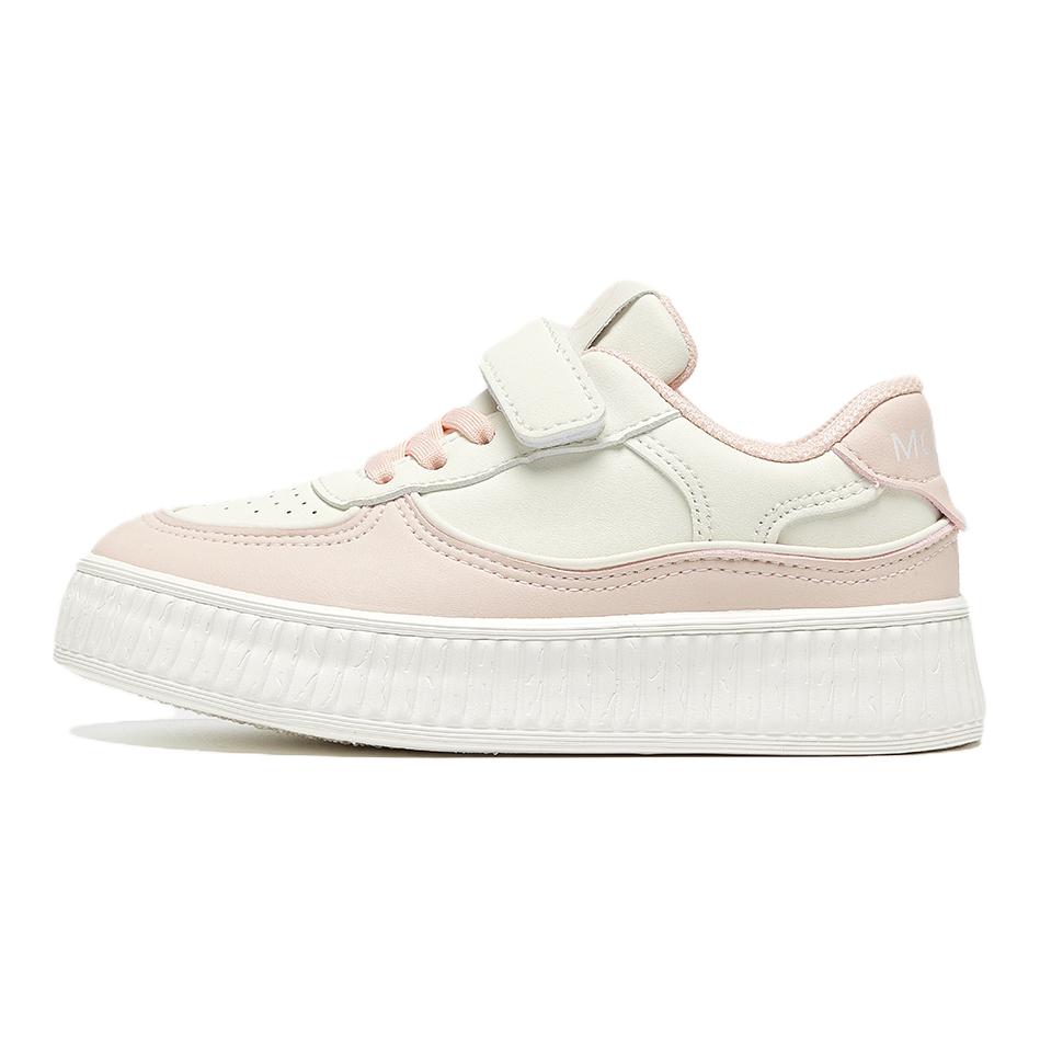 

Нескользящие, износостойкие, дышащие, легкие низкие детские кроссовки для скейтбординга. MQD, розовый