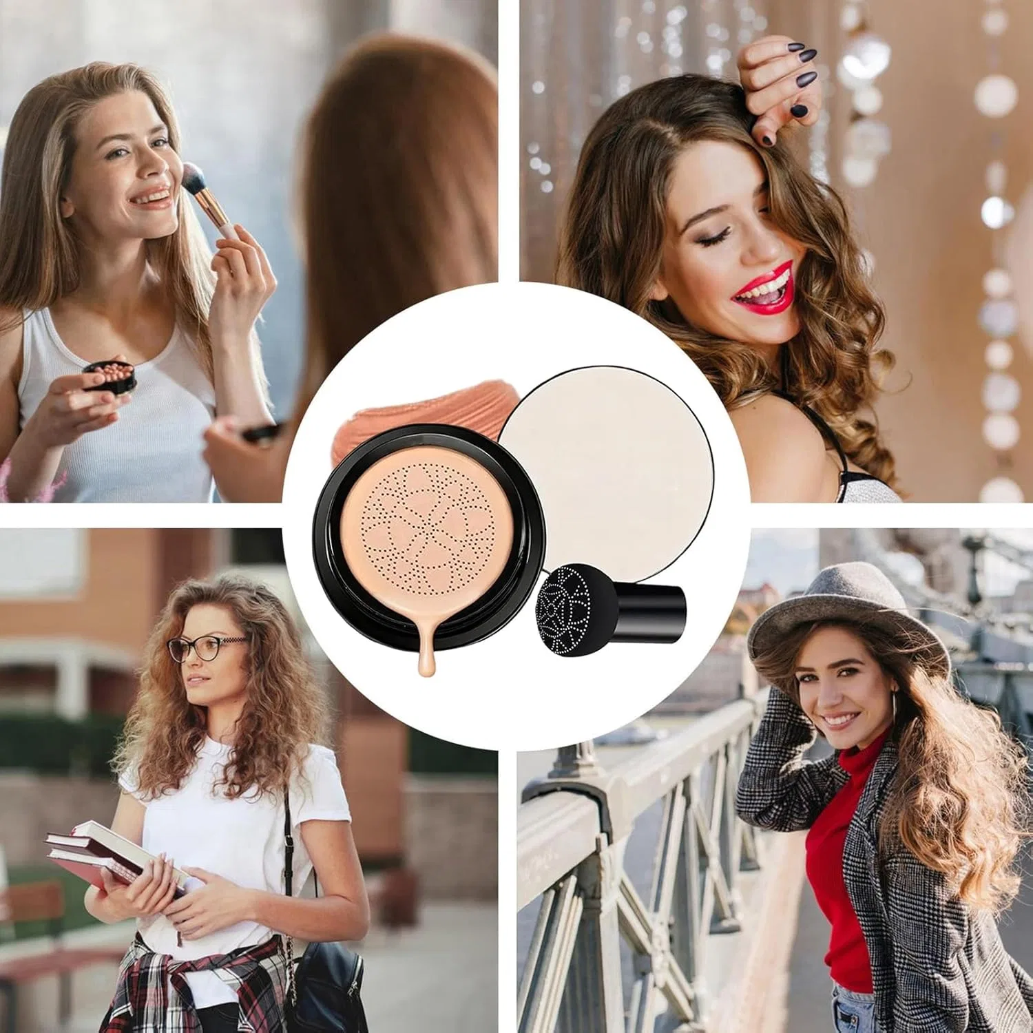 Тональный кушон «Glow Foundation Cushion» от Luvie Generisch, C — фото 3