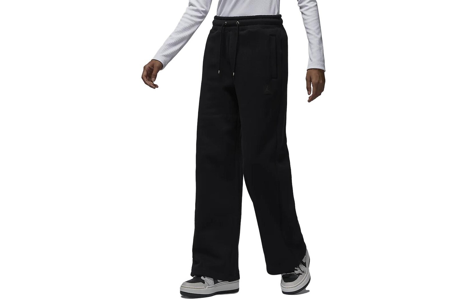 

Женские трикотажные спортивные штаны Jordan, цвет Black