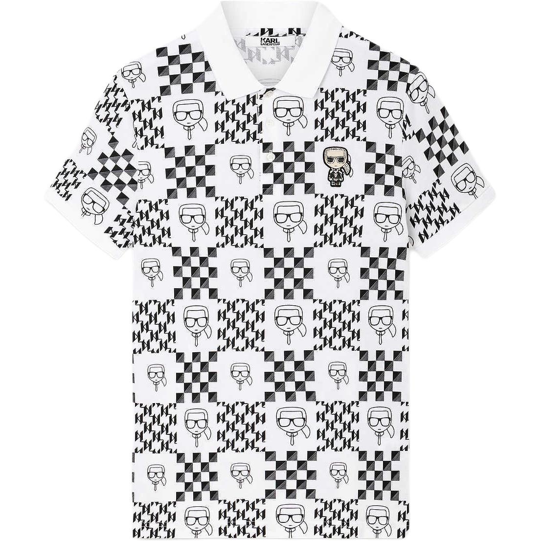 

Футболка-поло Karl Lagerfeld мужская KARL LAGERFELD / Karl Lagerfeld Jeans, белый