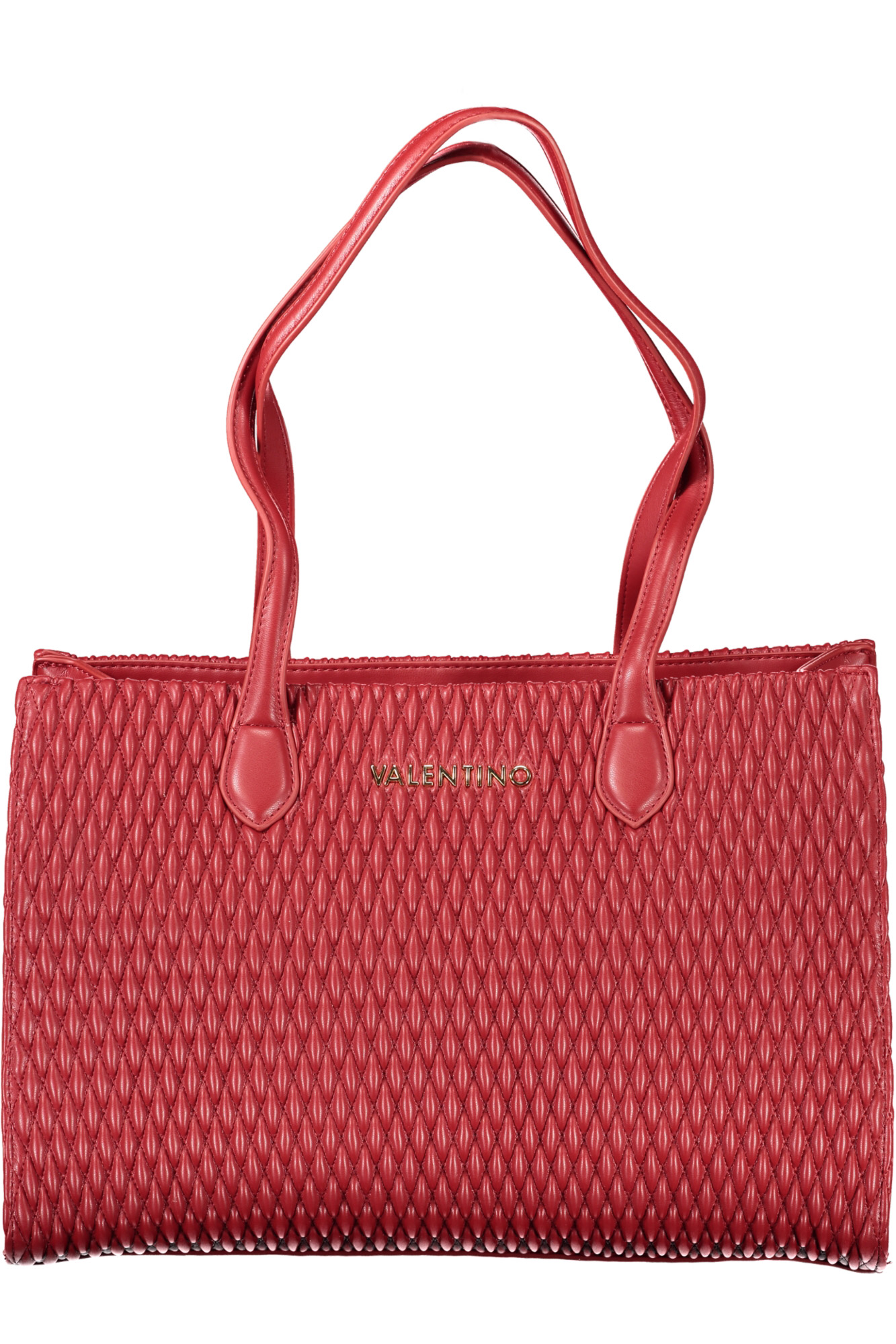 

Сумка женская Valentino с плетением, красный