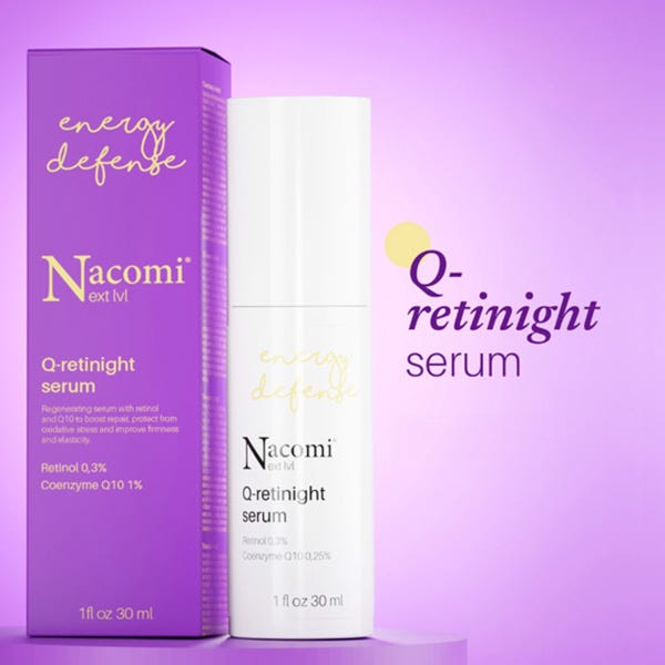 Сыворотка Nacomi — Регенерирующая для лица Q-Retinight Serum, 30 мл — фото 3