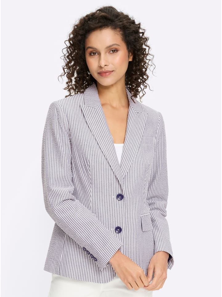 

Heine Пиджак в темно-синюю и белую полоску