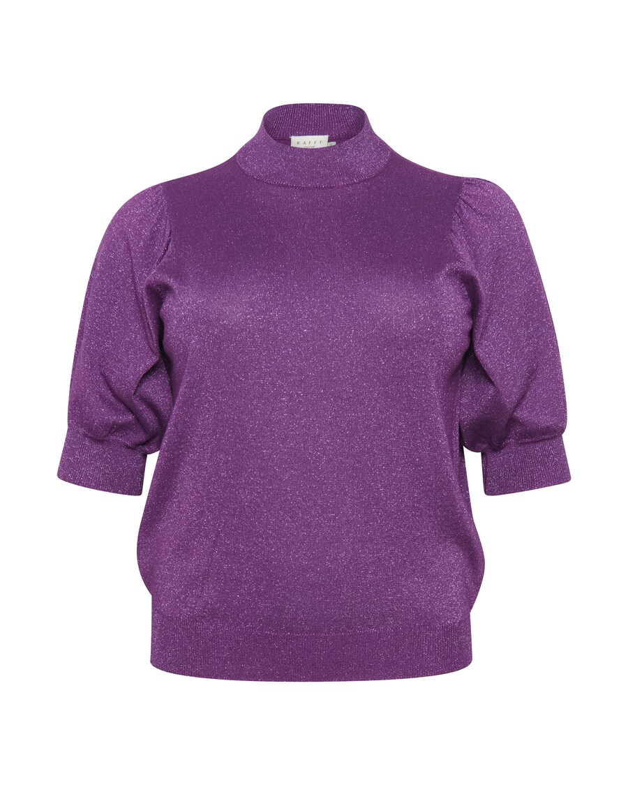 

Тонкий вязаный свитер KAFFE CURVE Sweater Regitta, цвет neon purple