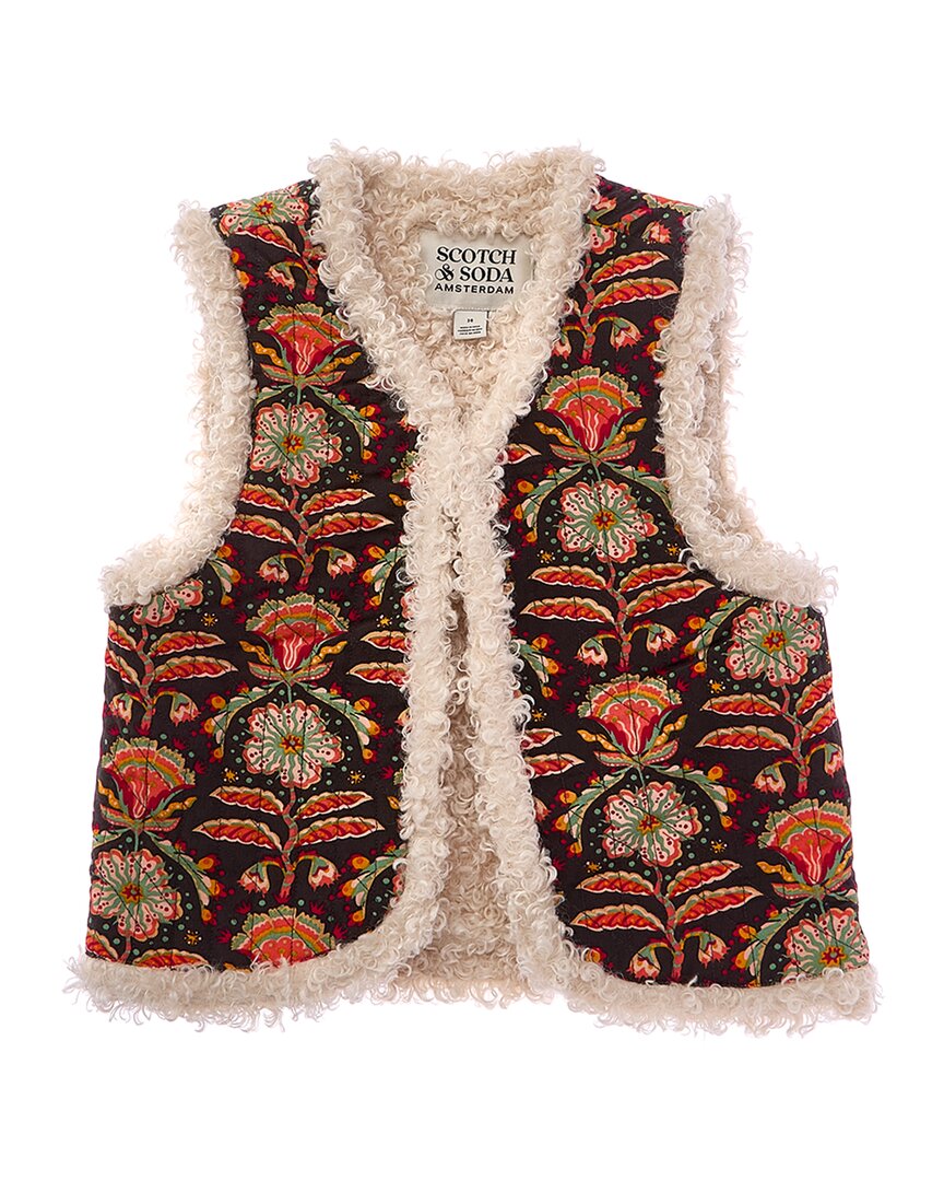 

Принтованный жилет Scotch & Soda, оранжевый