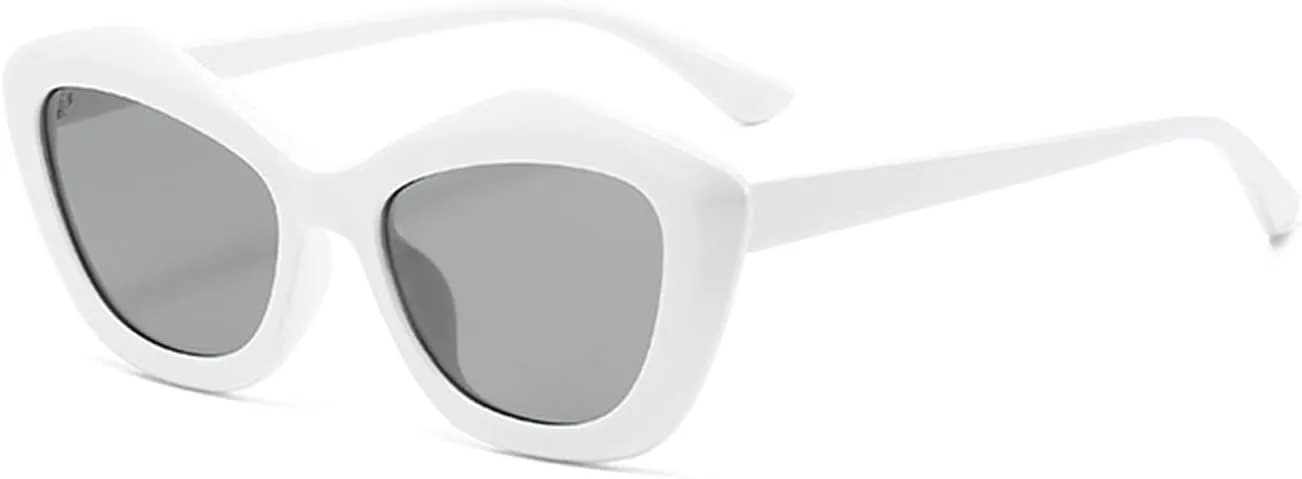 

Модные солнцезащитные очки в стиле хип-хоп для мужчин и женщин, для защиты от солнца на открытом воздухе и на пляже (цвет: B, размер: средний) MTZJH, One Color