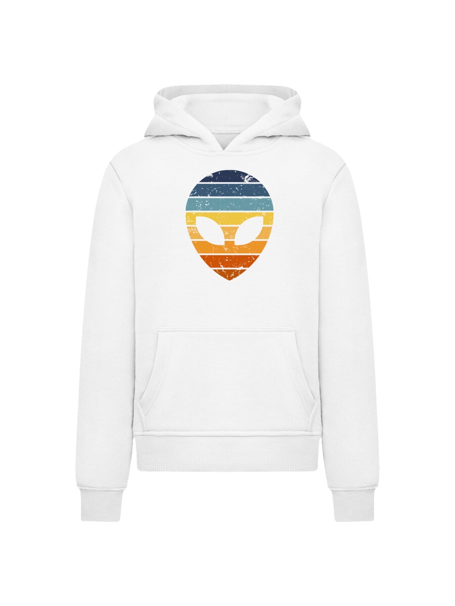 

Толстовка F4NT4STIC Alien Sonnenuntergang Retro, белый