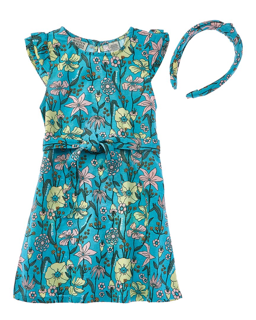 

Scotch & Soda комплект из платья и повязки 2 предмета, синий